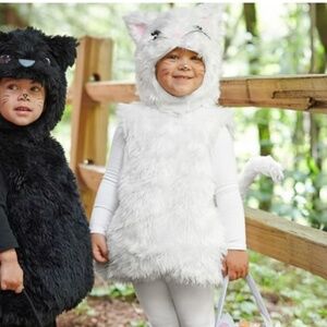 Pottery Barn Kids White Kitty Cat Costume in size 2-3T